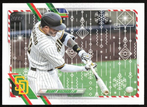 2021 Topps Holiday Manny Machado #HW153 (Front)