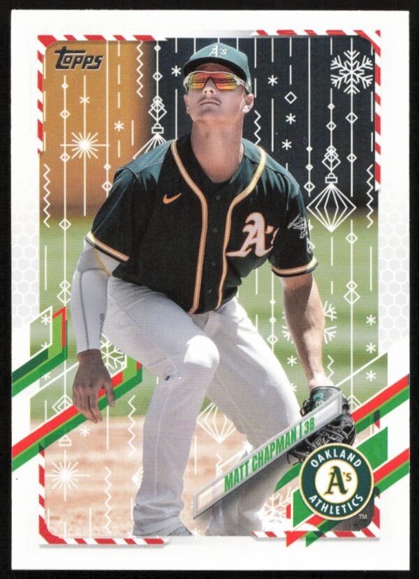 2021 Topps Holiday Matt Chapman #HW113 (Front)