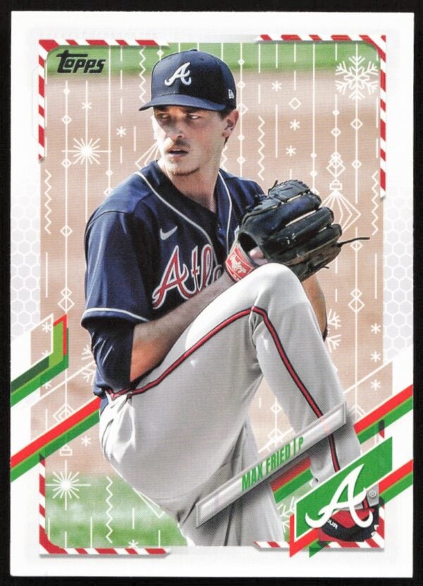 2021 Topps Holiday Max Fried #HW33 (Front)