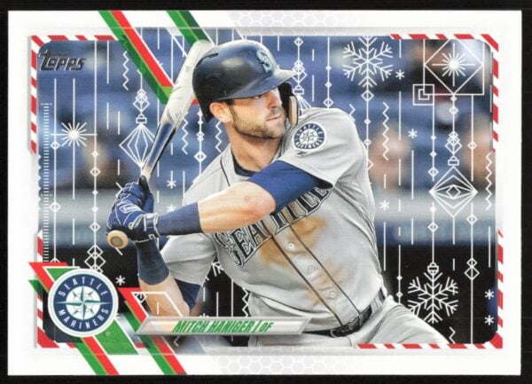 2021 Topps Holiday Mitch Haniger #HW54 (Front)