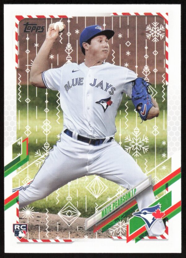 2021 Topps Holiday Nate Pearson #HW219 (Front)