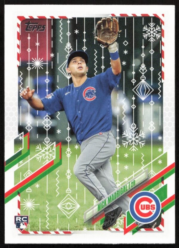 2021 Topps Holiday Nick Madrigal #HW198 (Front)