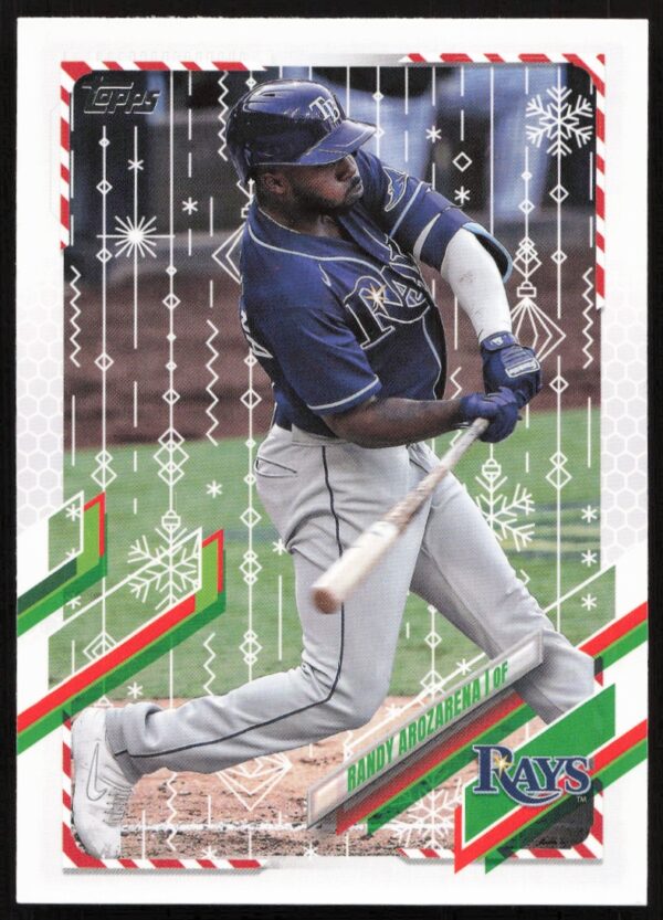 2021 Topps Holiday Randy Arozarena #HW206 (Front)