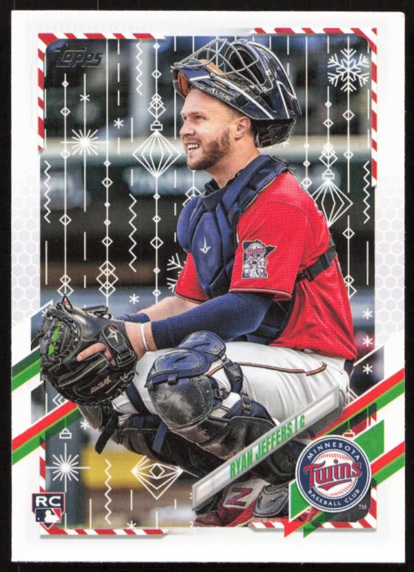 2021 Topps Holiday Ryan Jeffers #HW47 (Front)