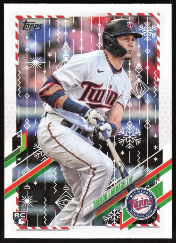 2021 Topps Holiday Trevor Larnach #HW114 (Front)