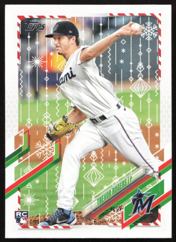 2021 Topps Holiday Trevor Rogers #HW204 (Front)