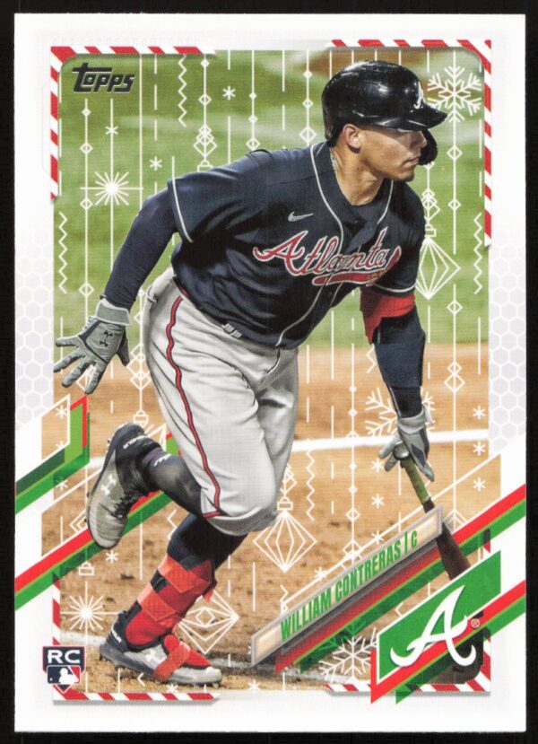 2021 Topps Holiday William Contreras #HW131 (Front)