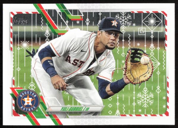 2021 Topps Holiday Yuli Gurriel #HW51 (Front)