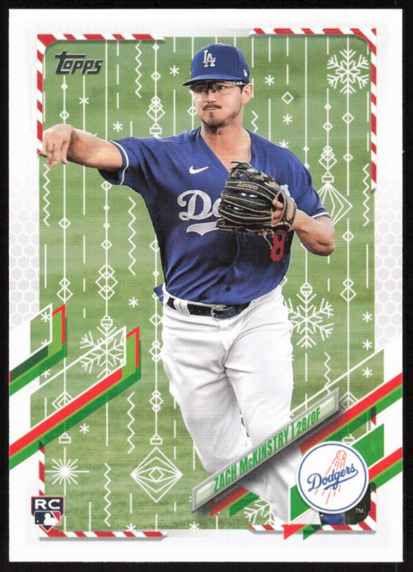 2021 Topps Holiday Zach McKinstry #HW42 (Front)