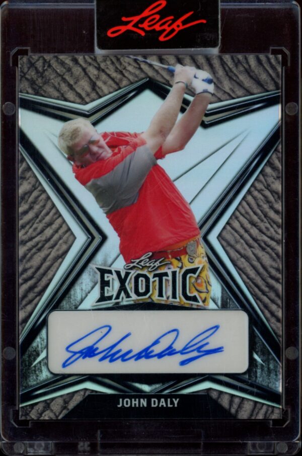 2022 Leaf Exotic John Daly Elephant #EA-JD2 (/8) (Front)