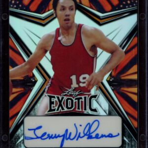 2022 Leaf Exotic Lenny Wilkens Butterfly #EA-LW1 (/4) (Auto) (Front)