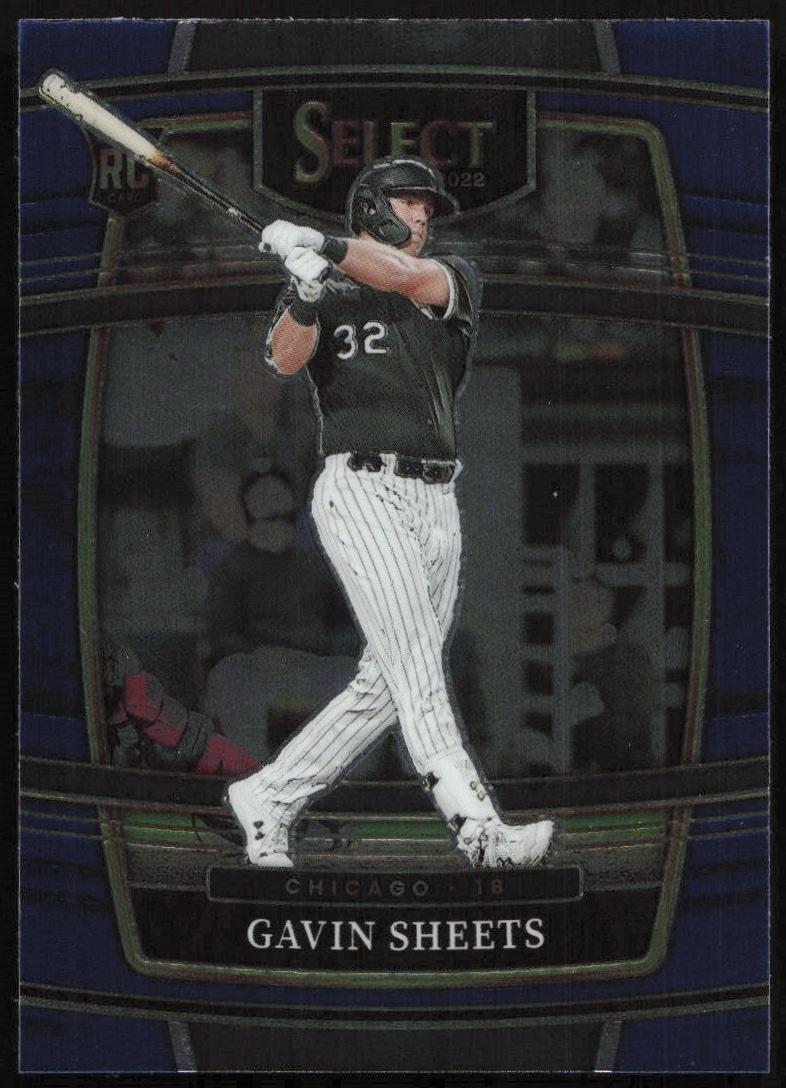 2022 Panini Select Gavin Sheets Light Blue Prizm #15 (Front)