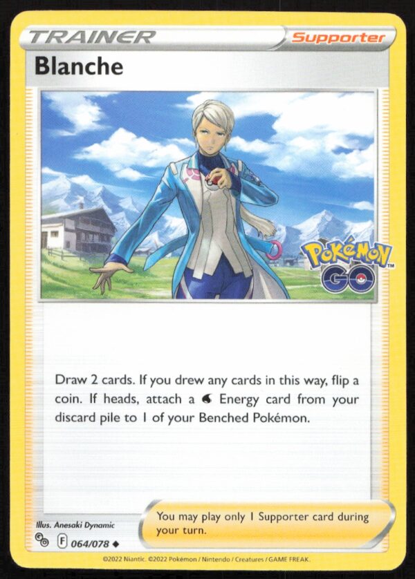 2022 Pokémon GO Blanche #064/078 (Front)