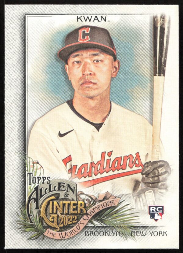 2022 Topps Allen & Ginter Steven Kwan #245 (Front)