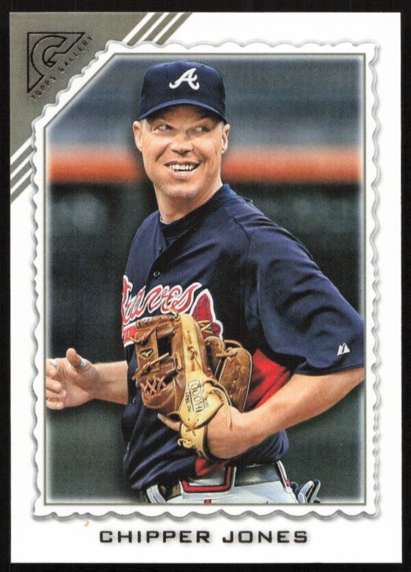 2022 Topps Gallery Chipper Jones #96 (Front)