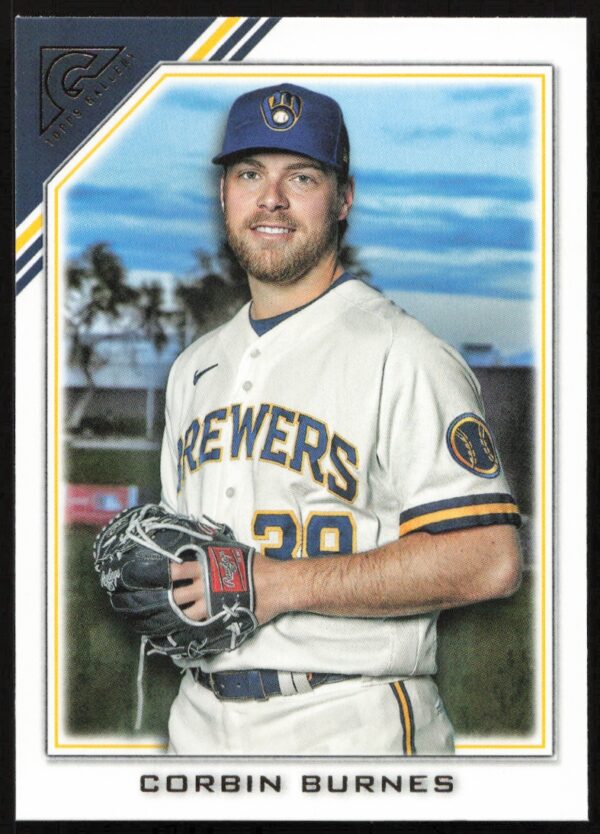 2022 Topps Gallery Corbin Burnes #103 (Front)