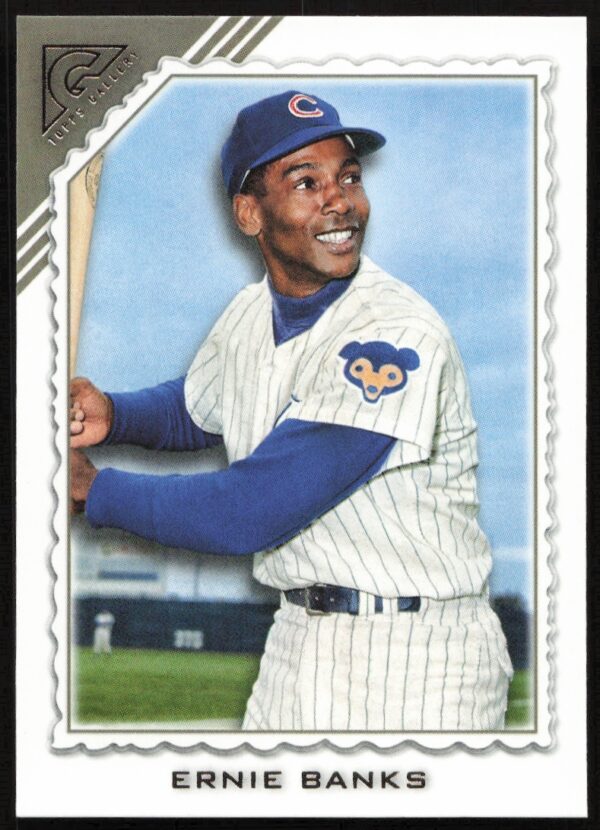 2022 Topps Gallery Ernie Banks #188 (Front)