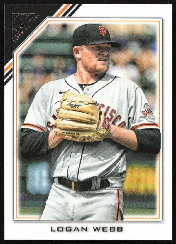 2022 Topps Gallery Logan Webb #60 (Front)