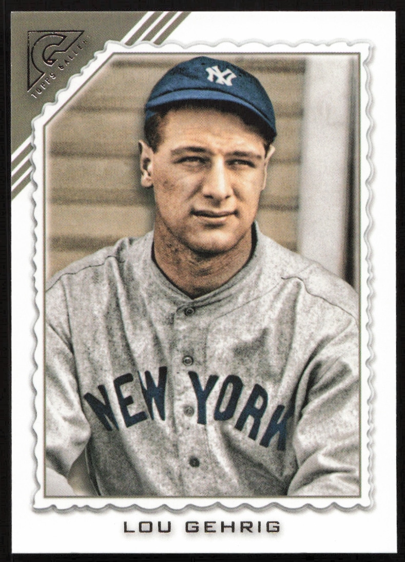 2022 Topps Gallery Lou Gehrig #110 (Front)