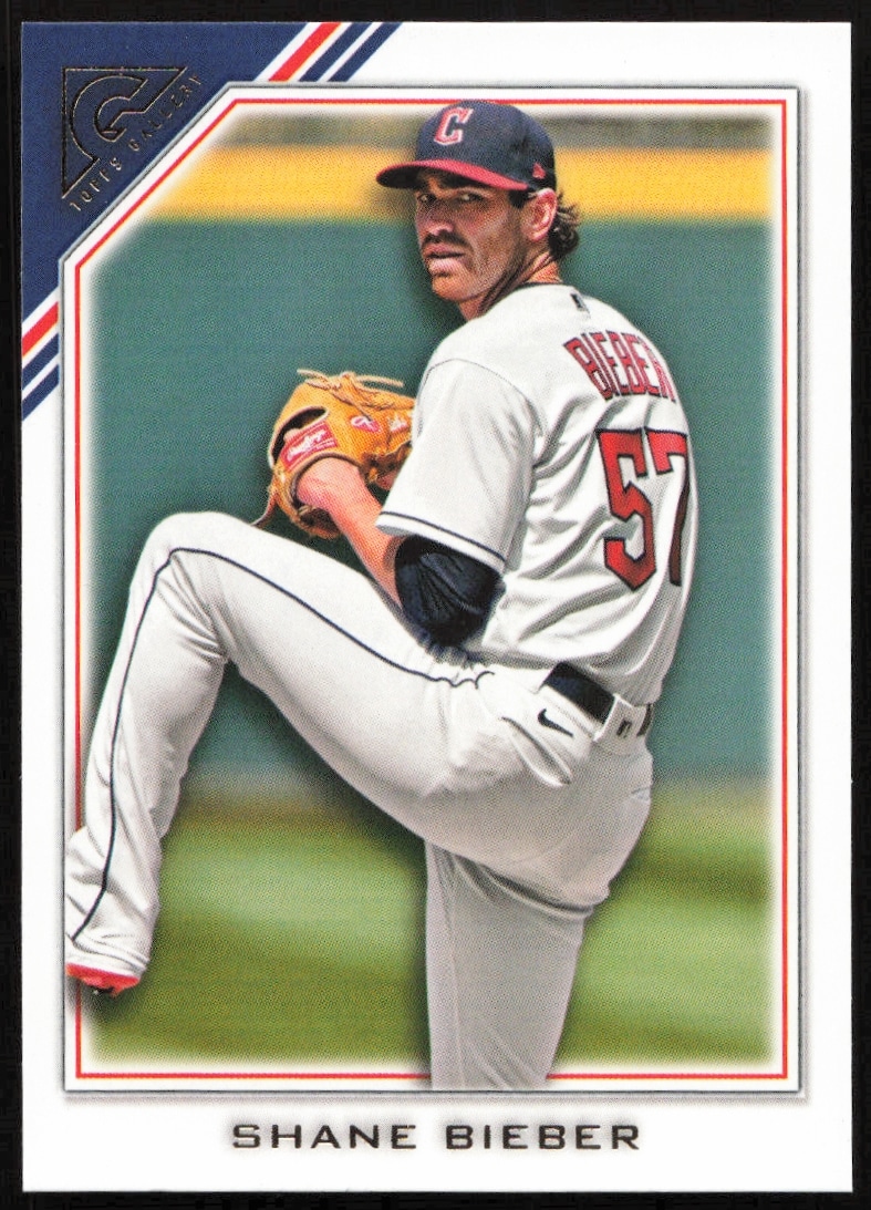 2022 Topps Gallery Shane Bieber #140 (Front)