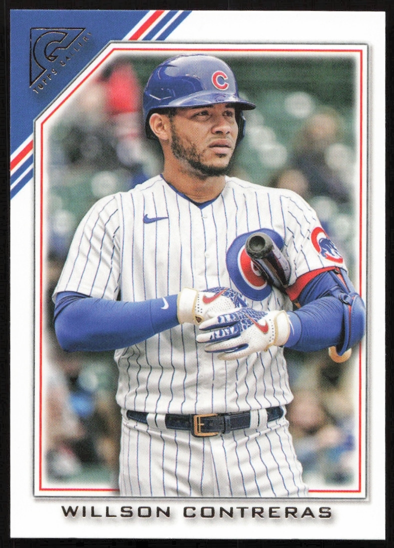 2022 Topps Gallery Willson Contreras #150 (Front)