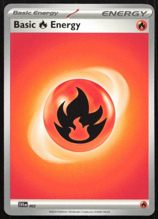 2023 Pokémon Scarlet & Violet Fire Energy (Front)