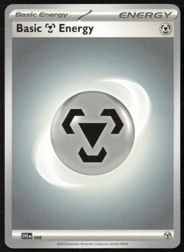 2023 Pokémon Scarlet & Violet Metal Energy (Front)