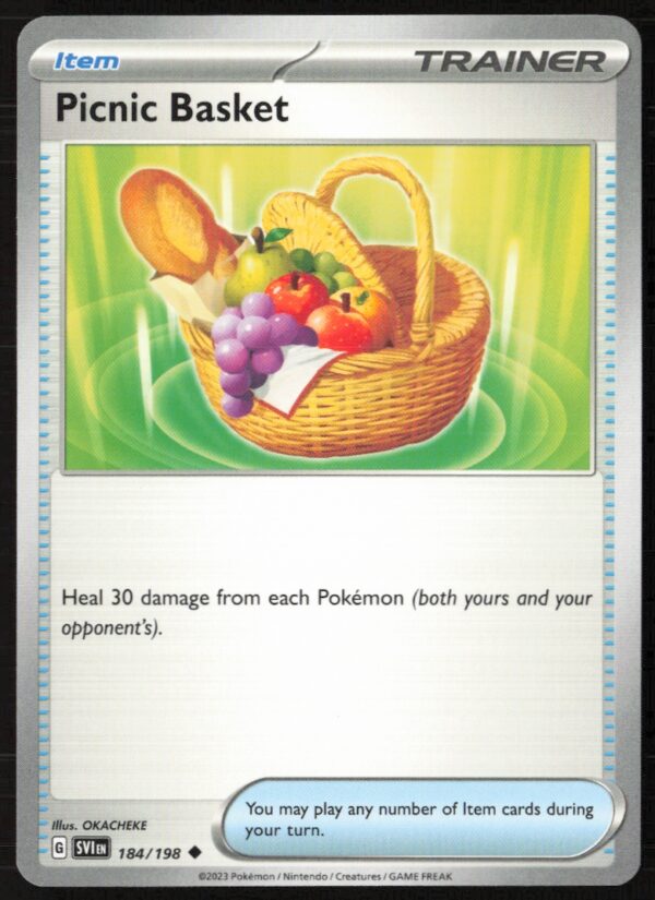 2023 Pokémon Scarlet & Violet Picnic Basket #184/198 (Front)