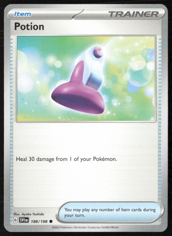 2023 Pokémon Scarlet & Violet Potion #188/198 (Front)