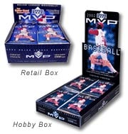 Different Boxes for a Card Series-Hobby and Retail