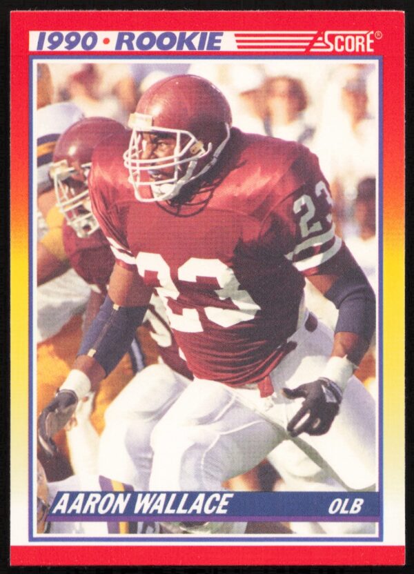 1990 Score Aaron Wallace #620 (Front)