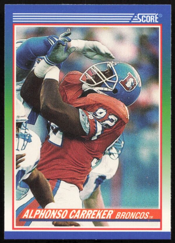 1990 Score Alphonso Carreker #419 (Front)