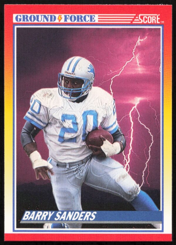 1990 Score Barry Sanders #325 (Front)