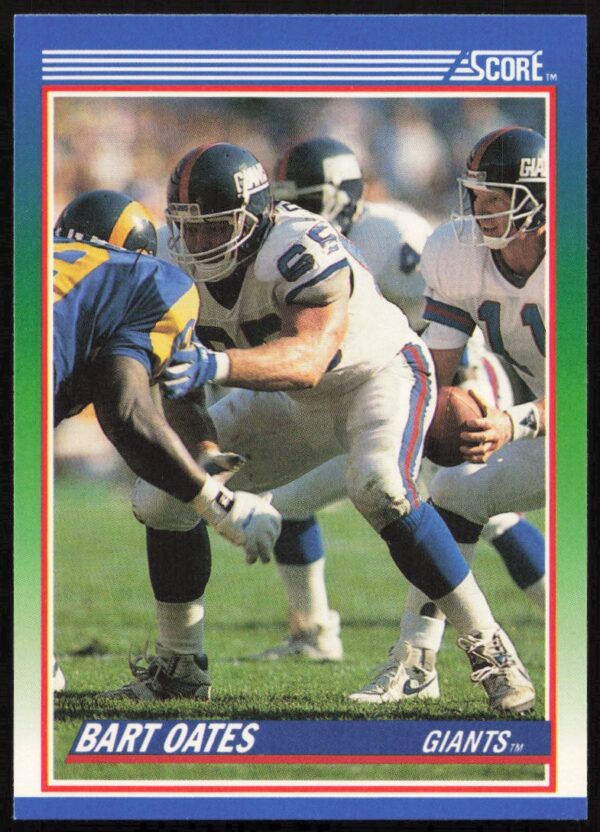 1990 Score Bart Oates #59 (Front)