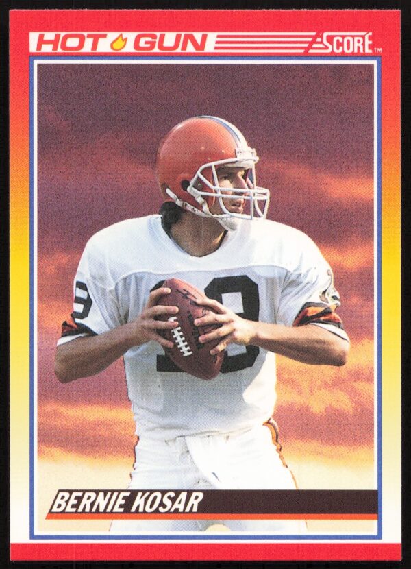 1990 Score Bernie Kosar #319 (Front)