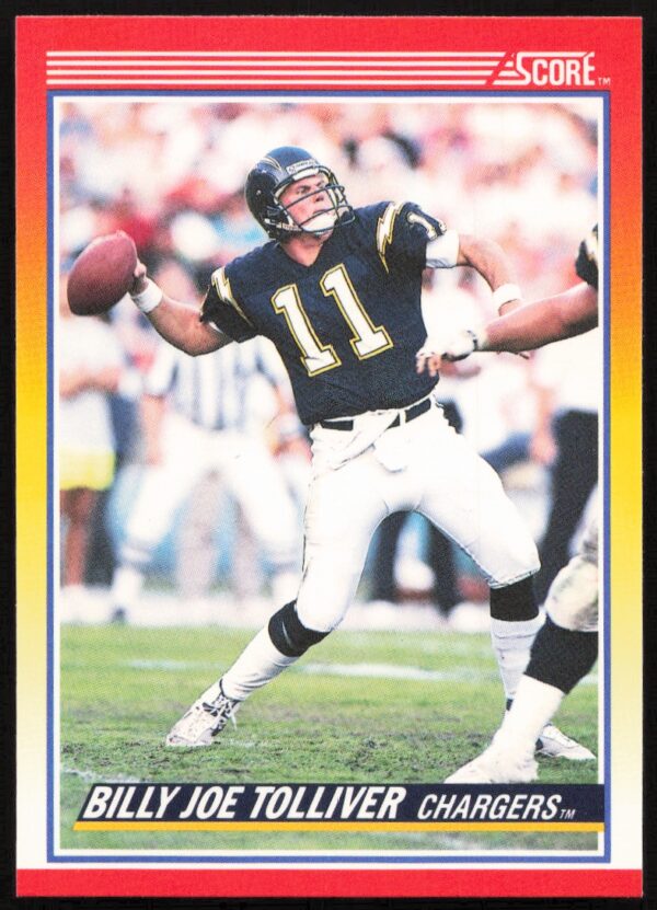 1990 Score Billy Joe Tolliver #280 (Front)