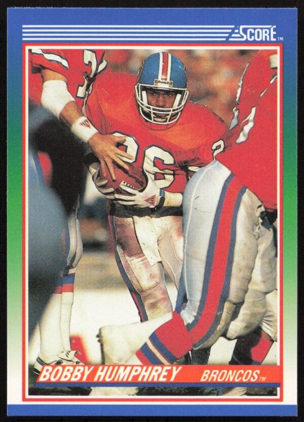 1990 Score Bobby Humphrey #85 (Front)