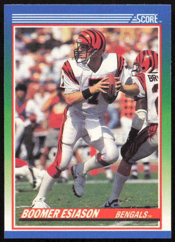 1990 Score Boomer Esiason #40 (Front)