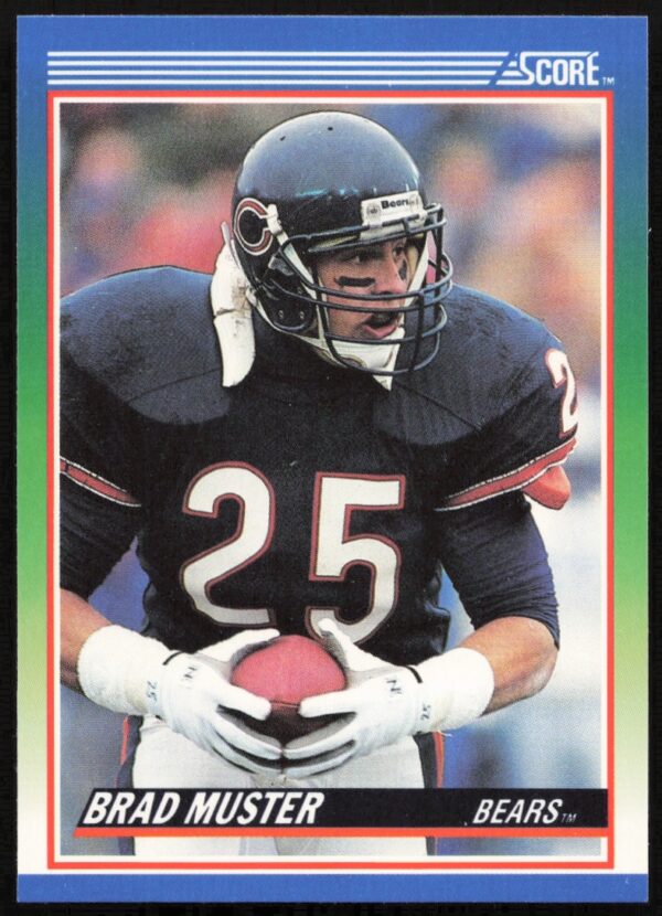 1990 Score Brad Muster #17 (Front)