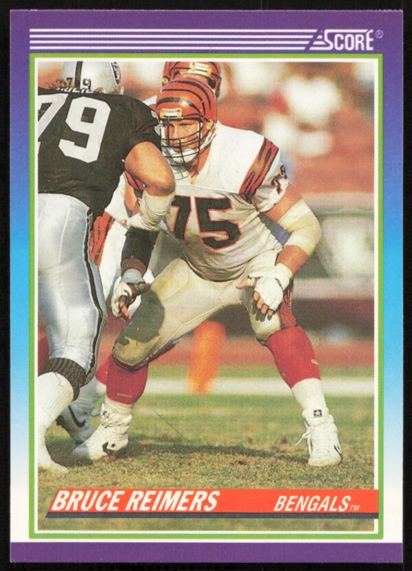 1990 Score Bruce Reimers #455 (Front)