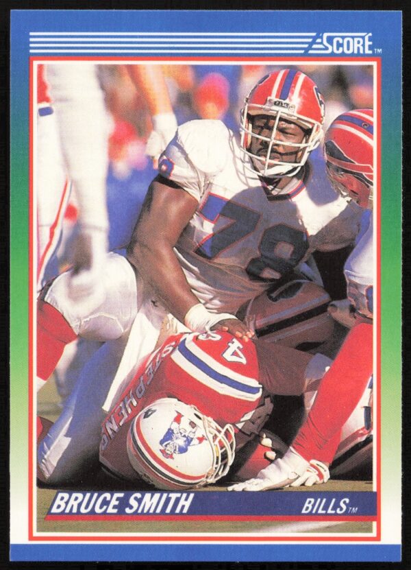 1990 Score Bruce Smith #16 (Front)