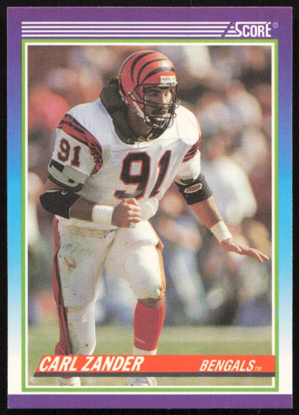 1990 Score Carl Zander #478 (Front)