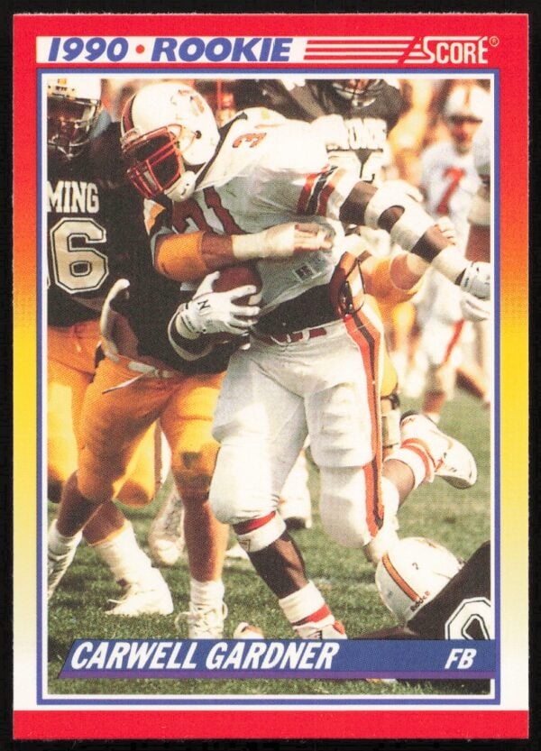 1990 Score Carwell Gardner #635 (Front)