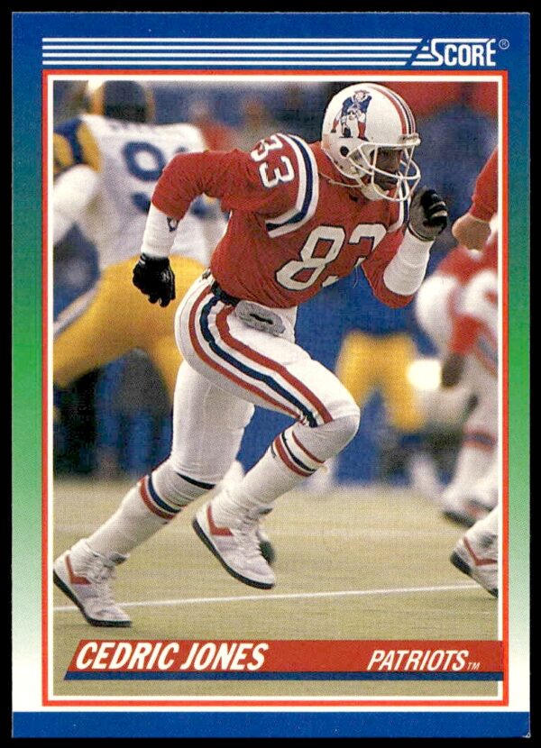 1990 Score Cedric Jones #418 (Front)