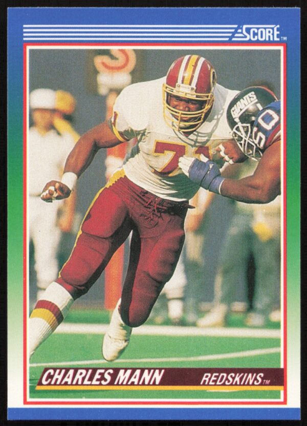 1990 Score Charles Mann #101 (Front)