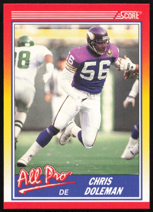 1990 Score Chris Doleman #575 (Front)