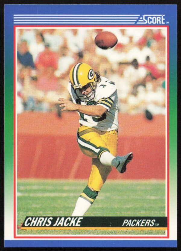 1990 Score Chris Jacke #103 (Front)