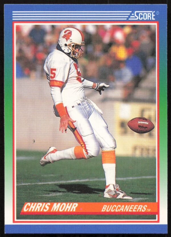 1990 Score Chris Mohr #363 (Front)