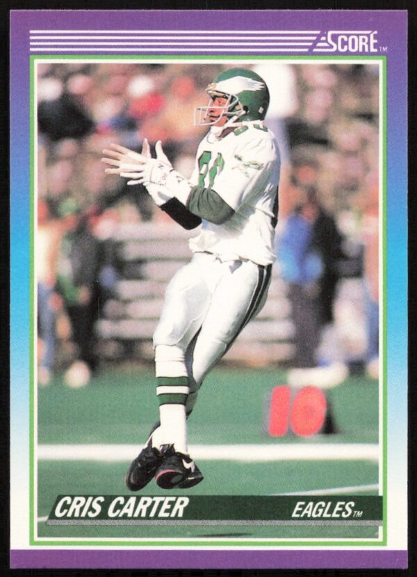 1990 Score Cris Carter #193 (Front)