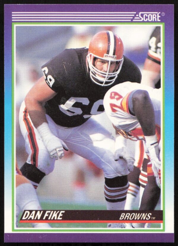 1990 Score Dan Fike #543 (Front)